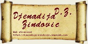 Đenadija Zindović vizit kartica